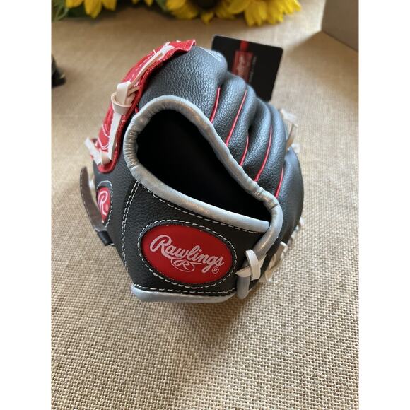 Rawlings LEFT HANDED Baseball Glove --Youth 5-7 yrs old--Brand NEW - Picture 9 of 12